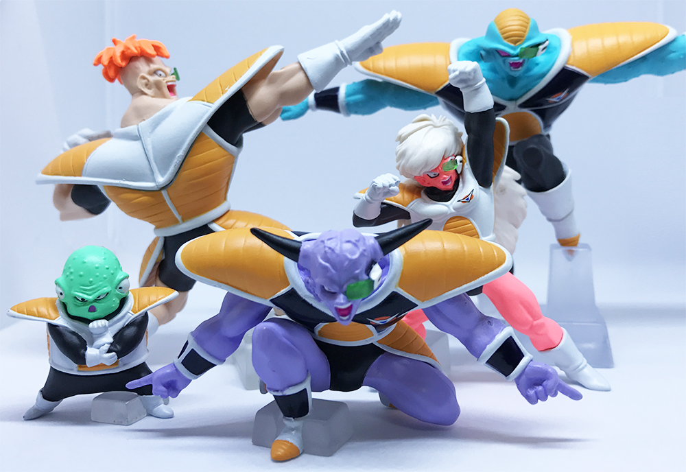 ドラゴンボール HG ギニュー特戦隊 プレミアムバンダイ フィギュア