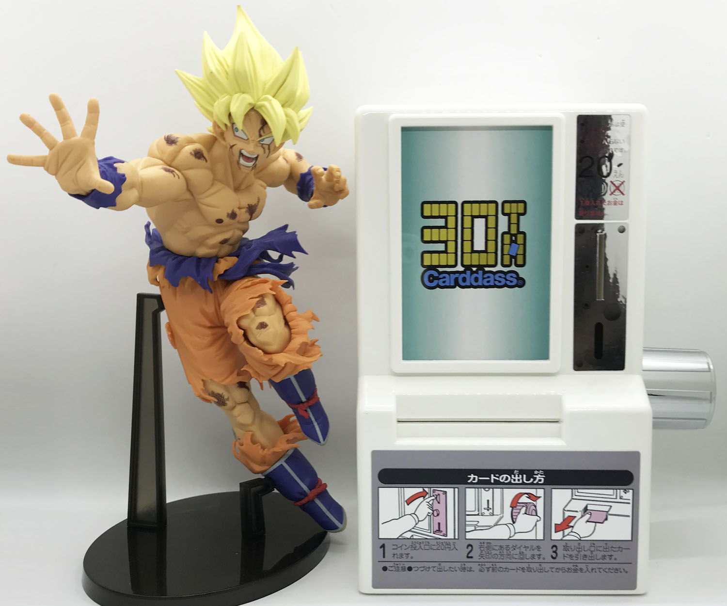 35周年記念カードダスミニ自販機 ドラゴンボール予約開始＆30周年記念