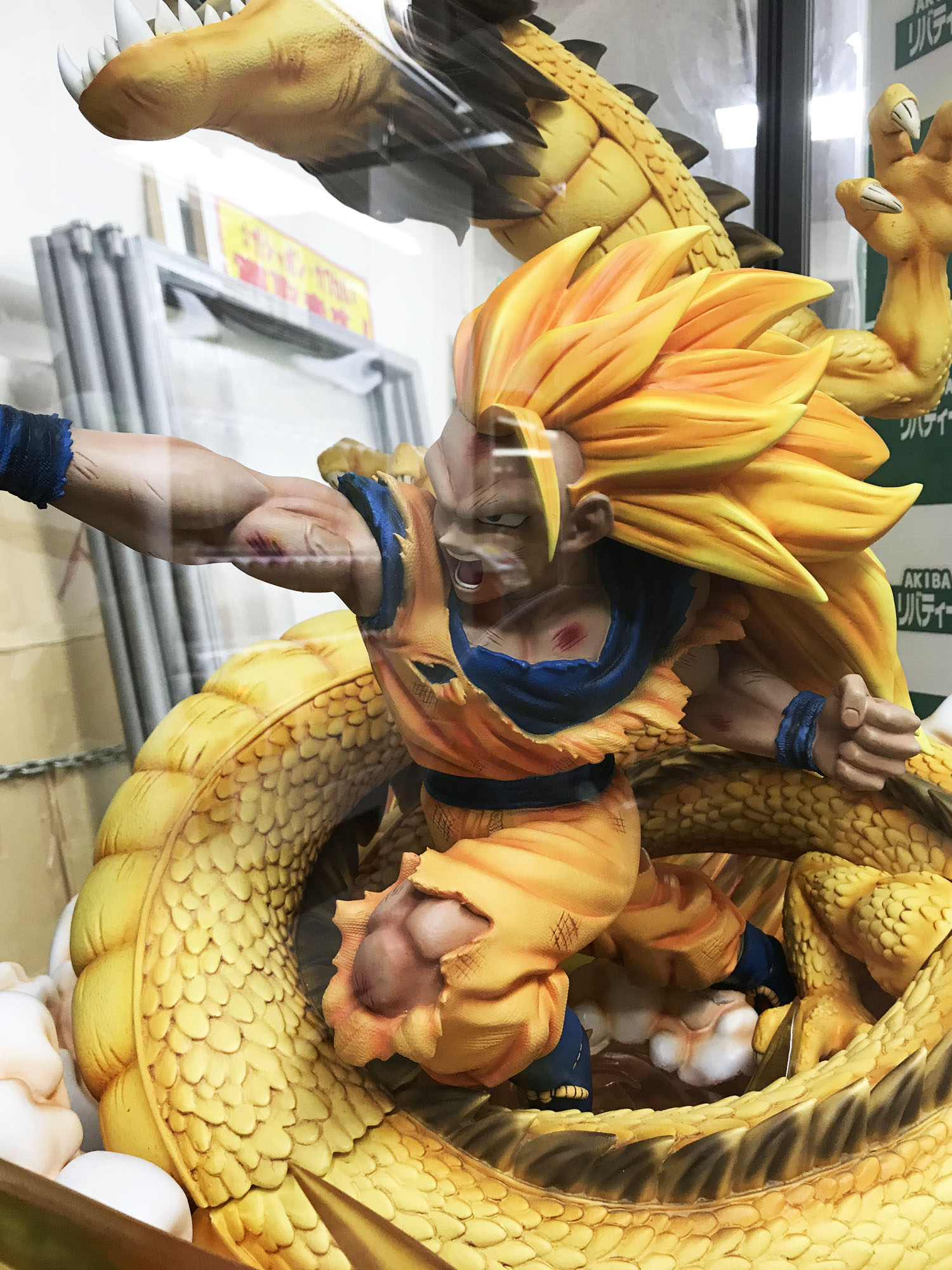 想像を超えての ドラゴンボール ガレージキット フィギュア 孫悟空 龍 