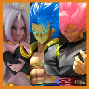 ギガンティックシリーズドラゴンボールゴクウブラック ロゼゴジータブルー ワンフェス2019冬レポ4】ドラゴンボール ギガンティック