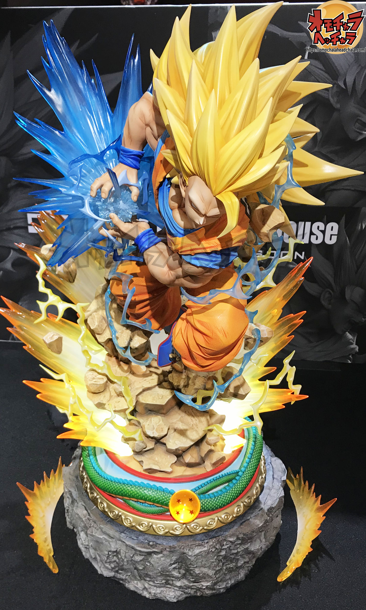 ドラゴンボールフィギュアレビューブログのPrime1Studio(プライムワンスタジオ)×MegaHouse(メガハウス)超サイヤ人3孫悟空