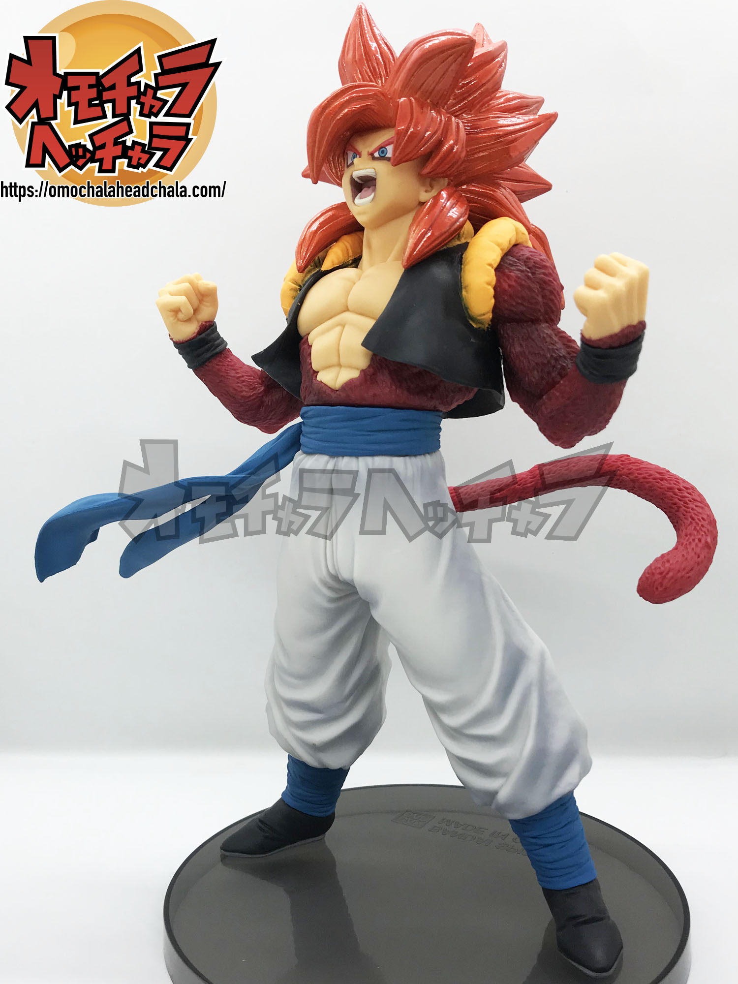 ドラゴンボールフィギュアレビューブログのBLOOD OF SAIYANSの超サイヤ人4ゴジータ