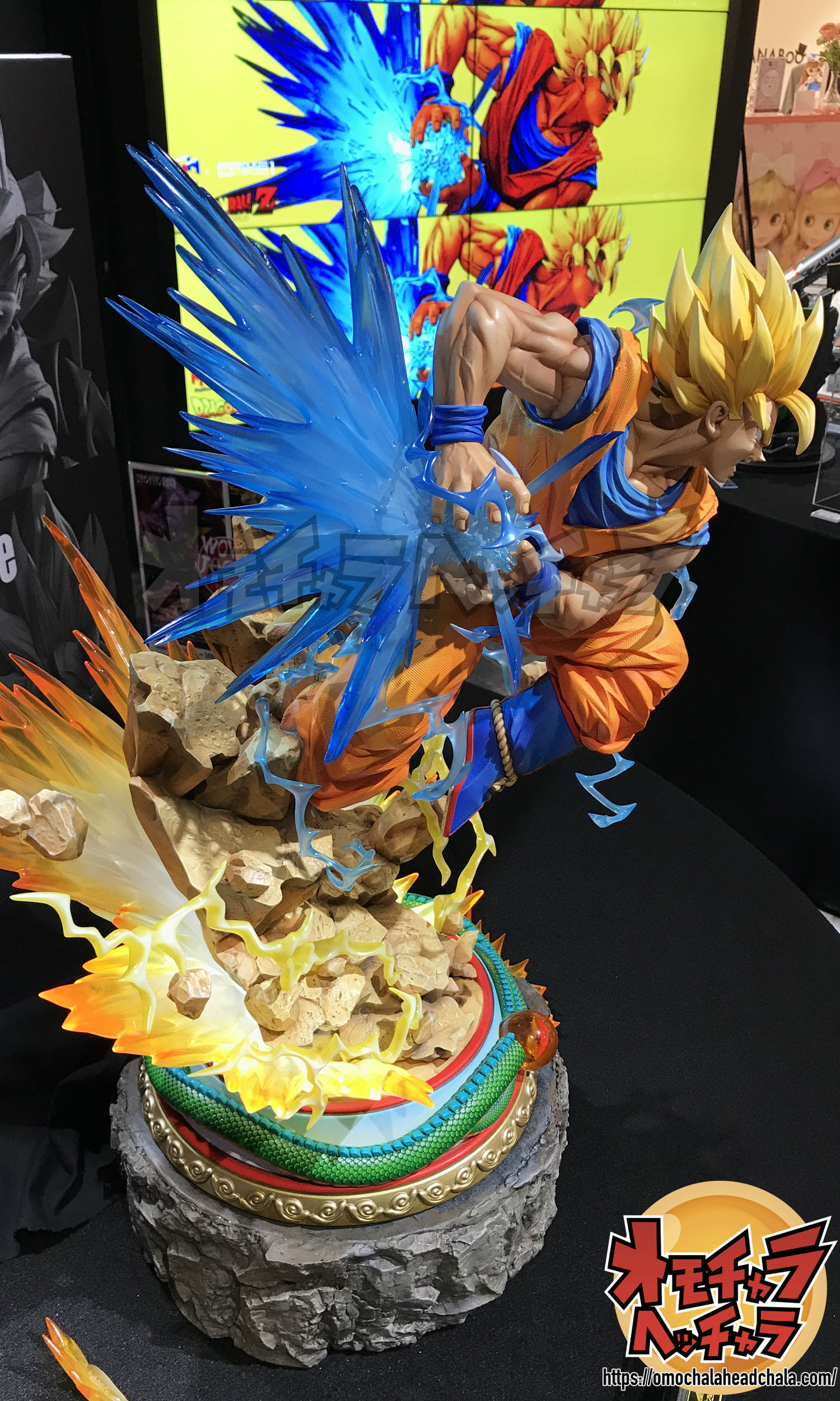 ドラゴンボールフィギュアレビューブログのPrime1Studio(プライムワンスタジオ)×MegaHouse(メガハウス)孫悟空“超サイヤ人”DX版