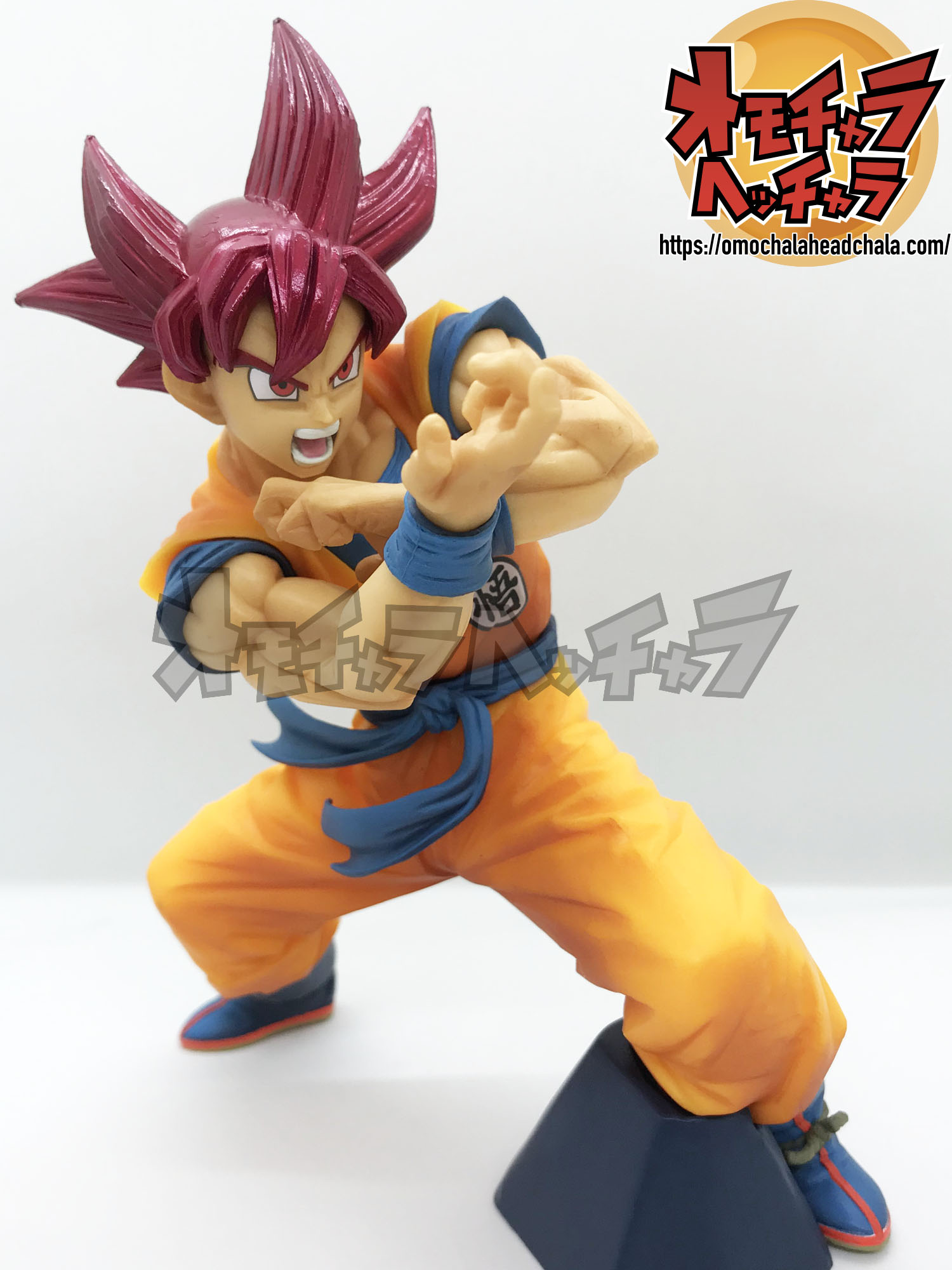 ドラゴンボールフィギュアレビューサイトのBLOOD OF SAIYANS-SPECIALⅥ-超サイヤ人ゴッド孫悟空