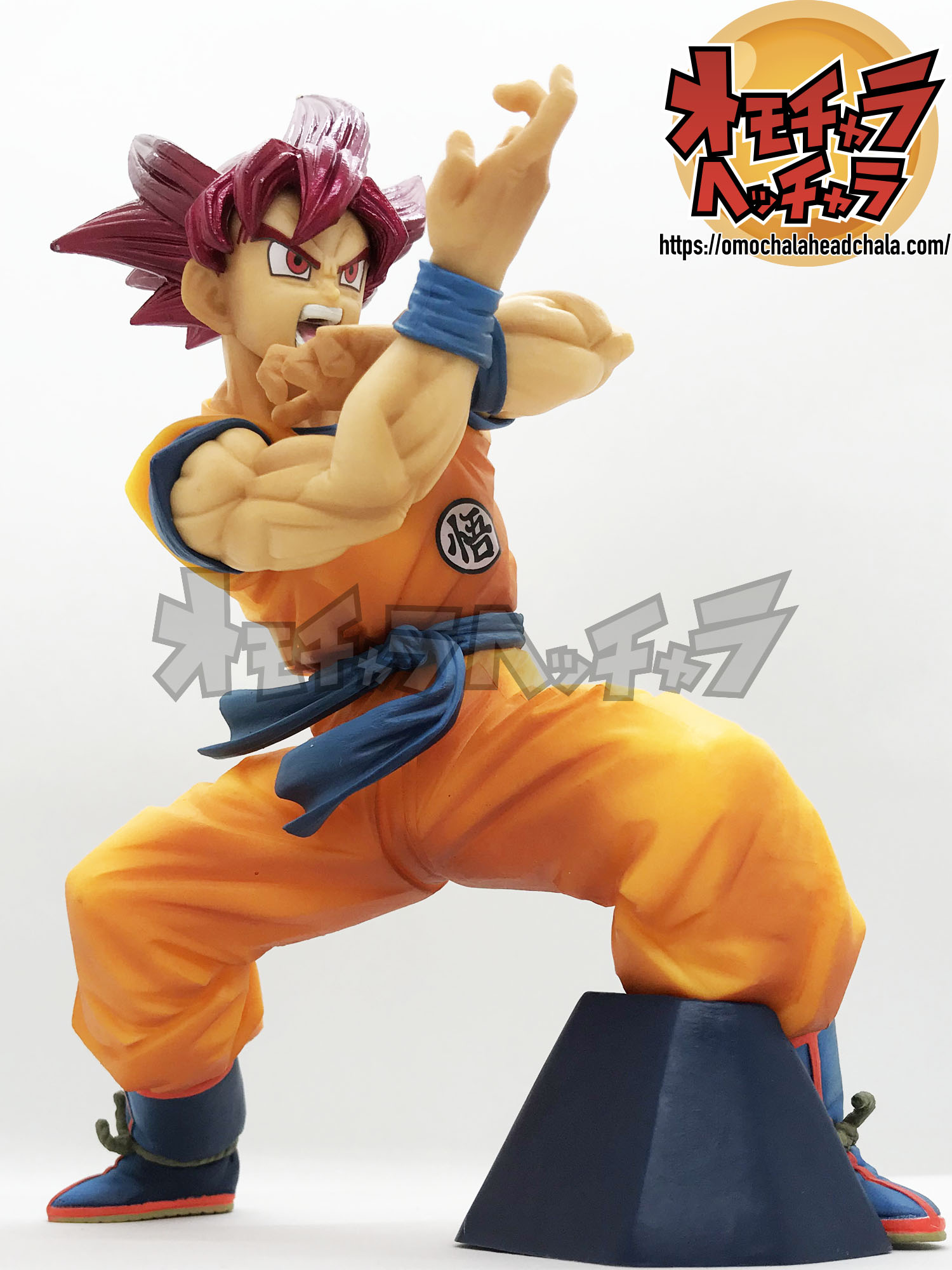 ドラゴンボールフィギュアレビューサイトのBLOOD OF SAIYANS-SPECIALⅥ-超サイヤ人ゴッド孫悟空