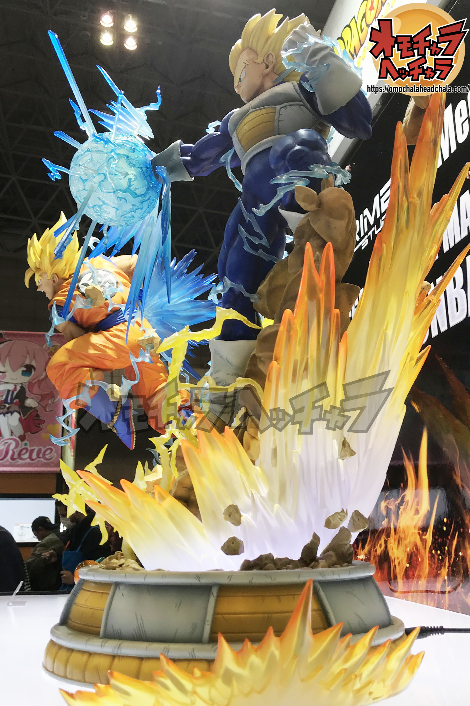 ドラゴンボールフィギュアレビューブログのPrime1Studio(プライムワンスタジオ)×MegaHouse(メガハウス)「ドラゴンボールZ」ベジータ“超サイヤ人”DX版 メガプレミアムマスターライン
