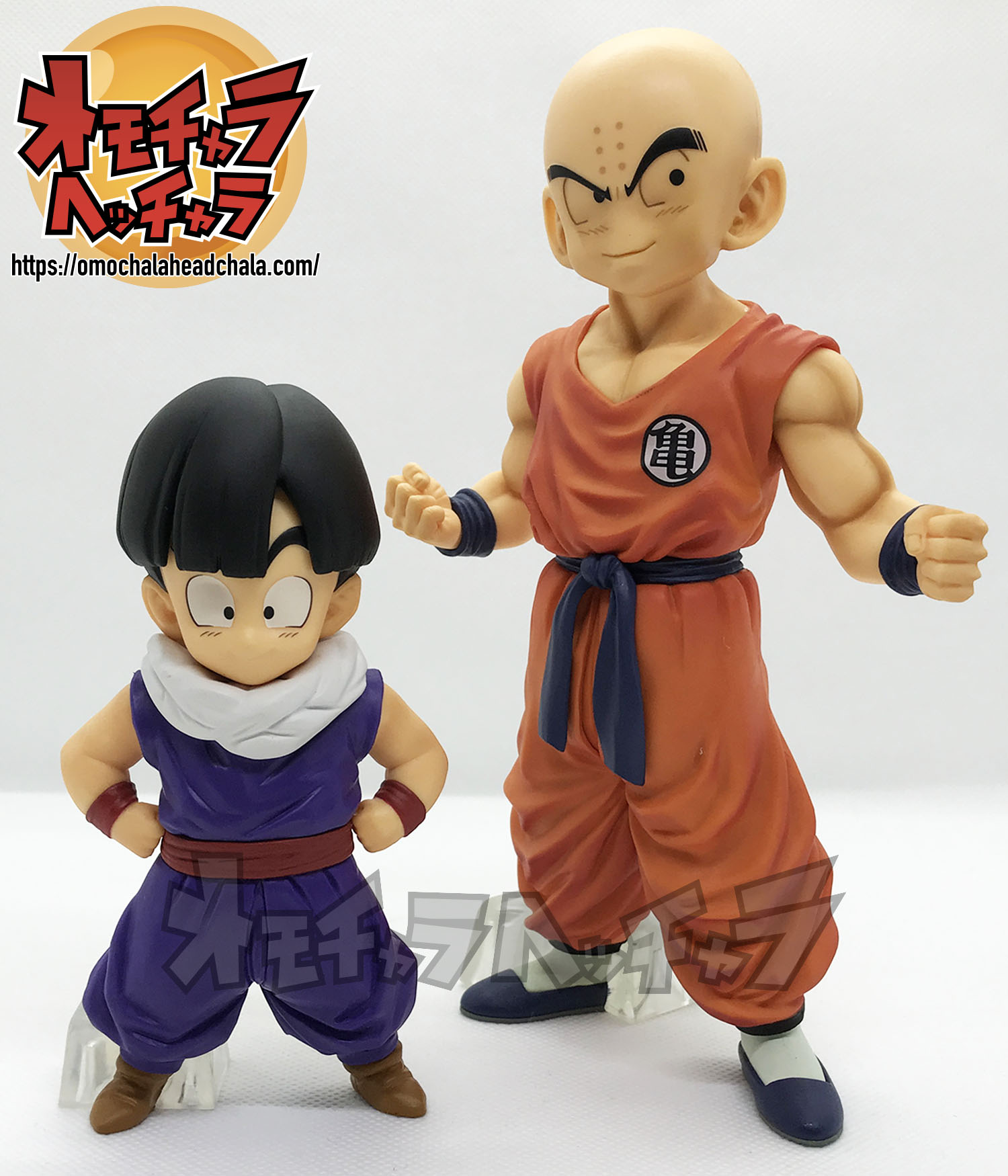 ドラゴンボール一番くじ ラストワン賞 クリリン＆孫悟飯 フィギュア-