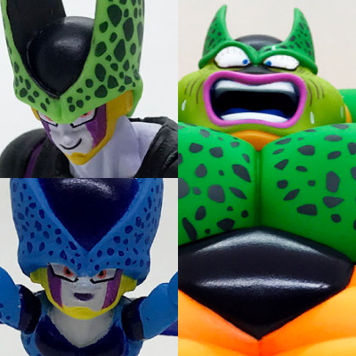 ドラゴンボール セル完全セットその2(完全体・Jr.・爆発/自爆時