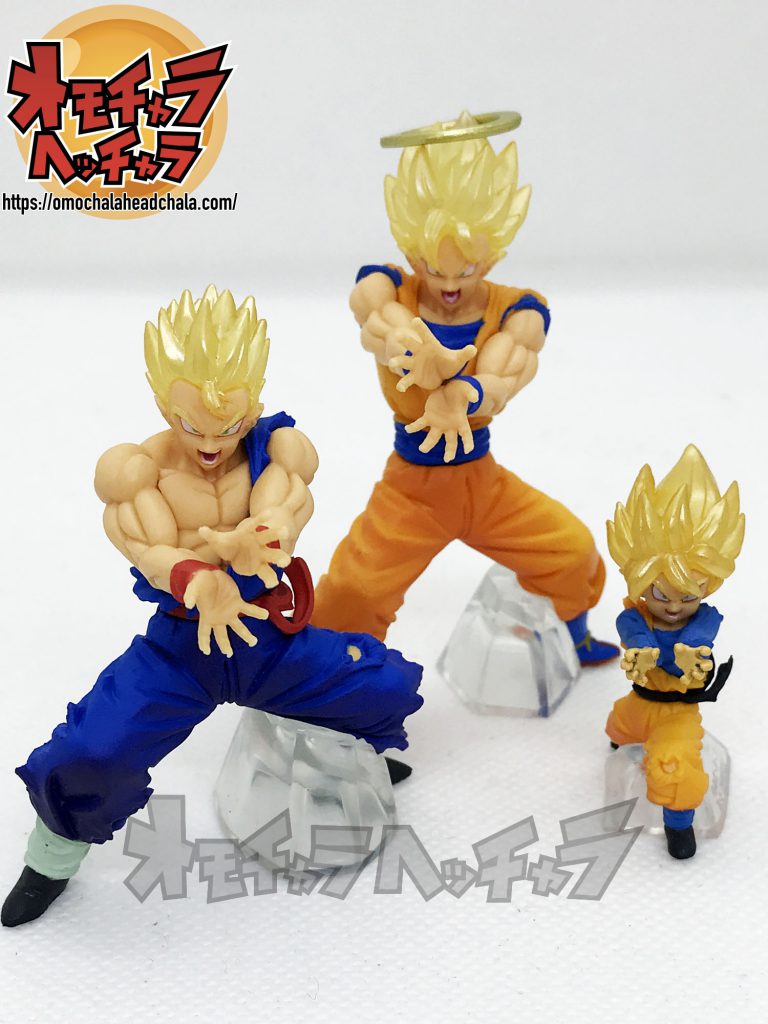 ドラゴンボール 悟空＆悟飯＆悟天 親子三代かめはめ波 セル画アート