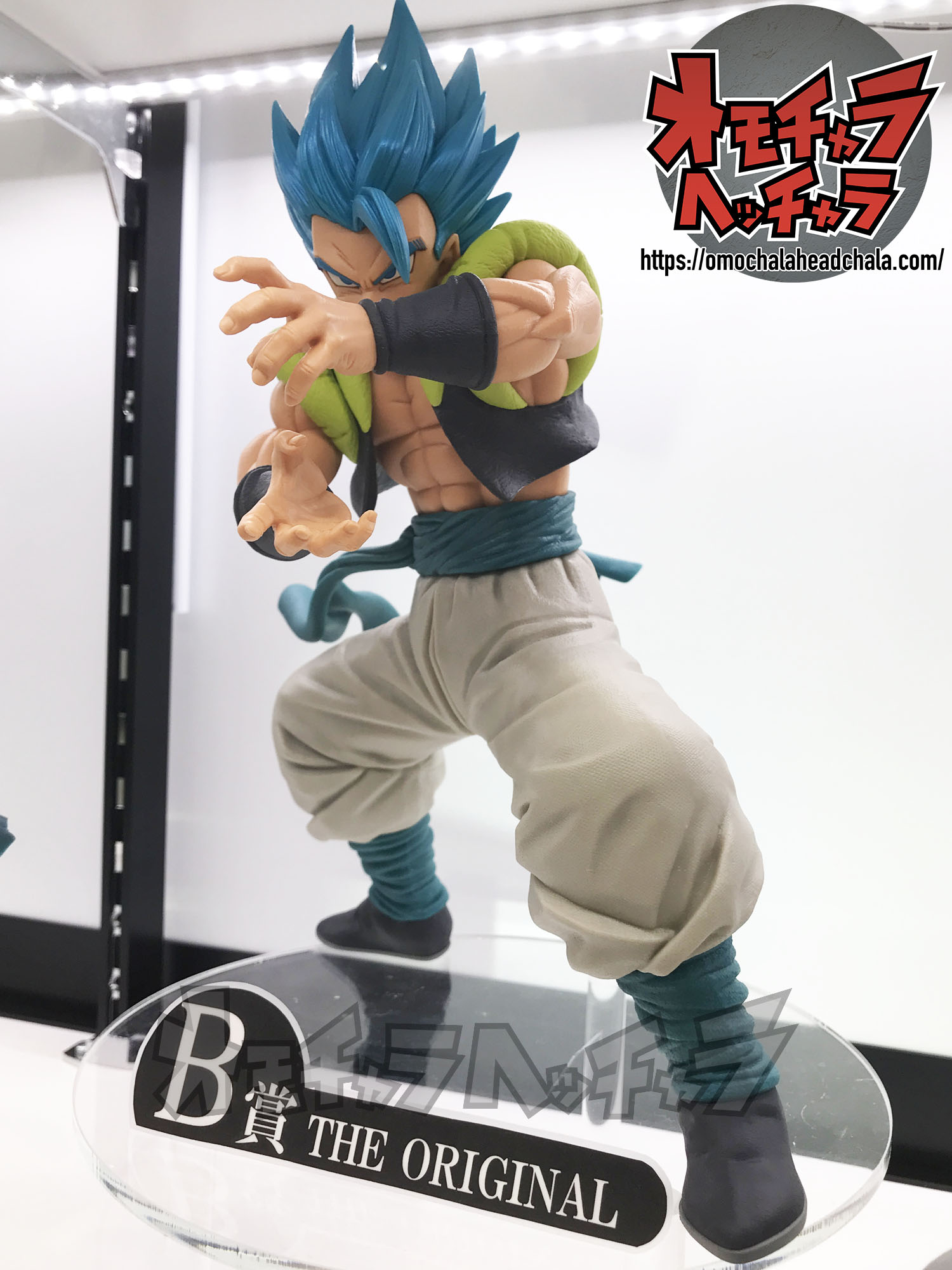 新品 一番くじ ドラゴンボール BWFC SMSP B賞 ゴジータ ブルー